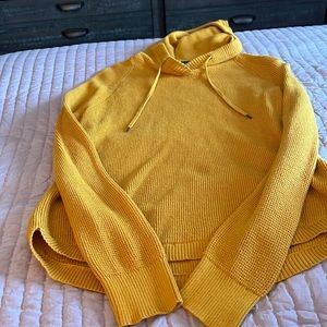 Hooded sweater